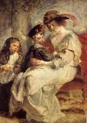Peter Paul Rubens Helen and her children Sweden oil painting artist